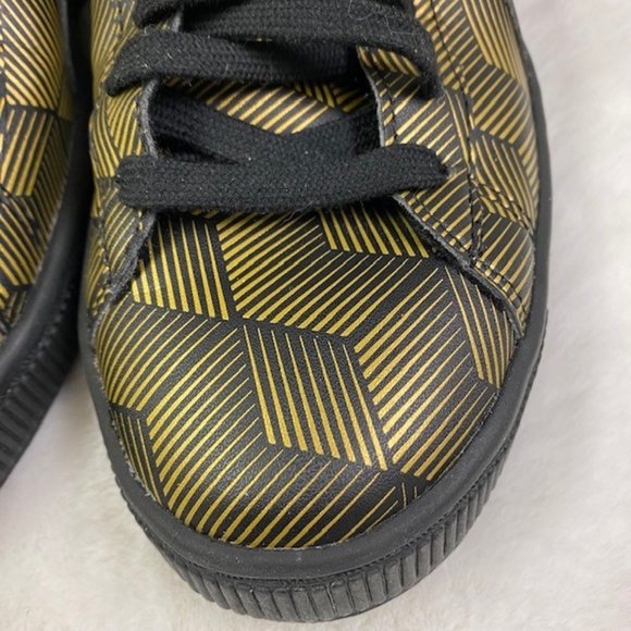 PUMA‎ Women's Basket Classic Metallic Sneaker, size 8.5 - Picture 3 of 11